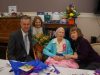 Seniors Minister Tony Simpson, Graceford facility manager Zofia Graham, Mary Powell and her daughter Delys Cumming celebrated Ms Powell’s 105th birthday.