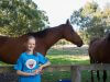 Georgia Lowry credits her relationship with her horses for getting her through difficult times. Photograph — Matt Devlin.