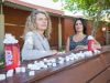 Curtin research associate Christina Pollard and live lighter campaign director Maria Szybiak were warning people about overconsumption of sugary drinks. Photograph – Matt Devlin.