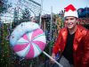 Armadale resident Alex Cutting installed more than 80,000 lights in his yard for a Lifeline display. Photograph – Matt Devlin.