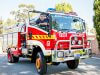 Armadale Volunteer Fire and Rescue Service captain Andrew Clift in the service’s new hazmat structural rescue truck. Mr Clift will be honoured for his 30 years of service on April 10. Photograph — Kelly Pilgrim-Byrne.