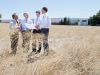 More than three years ago former Gosnells mayor Dave Griffith, Member for Riverton Mike Nahan, Member for Southern River Peter Abetz and Senator Eric Abetz campaigned at the proposed site for the Nicholson Road train station. Photograph – Matt Devlin.