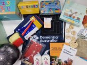 Items from a dementia memory bag.